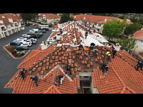 Ascent Roofing - HOA Tile Re-roof in Oceanside, CA