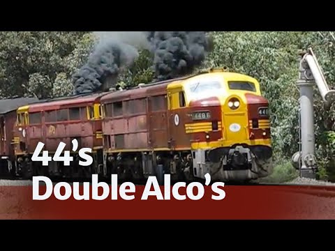 ALCo 4486 & 4473 Double Heading – Last Ever Train to Kandos, NSW – Diesel Heritage Action