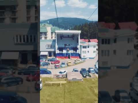 Montanhas Bucegi (Munții Bucegi) por 🚠 ,Romênia #shorts #bucegi #mountains #cablecar #romania