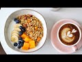 HEALTHY DELICIOUS SUMMER BREAKFAST Mango Orange Coconut Granola