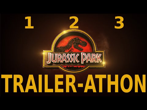 Jurassic Park 1,2 & 3 Trailers (2015)