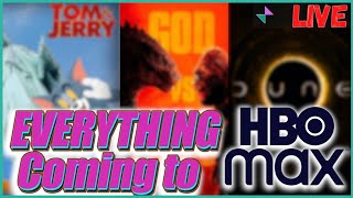 HBO Max releasing ALL WB Movies (Dune, Matrix 4, etc)