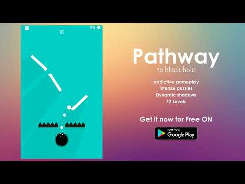 Pathway to black hole. Video