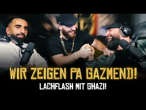 WIR zeigen PA SPORTS den SONG von GAZMEND! 😱 LACHFLASH mit GHAZI 🤣 | SINAN-G STREAM HIGHLGIHTS