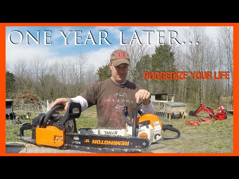 $100 Remington vs $300 Stihl: One Year Later - Review and follow up