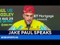 Jake Paul on Tyron Woodley tattoo: 'He better get it fast' [Press Conference] | CBS Sports HQ