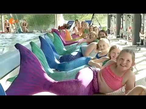 Schwimmen wie die Meerjungfrauen bei H2O oder Mako - ZDFtivi