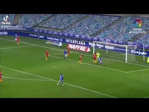 Real Oviedo 1 - 0 Real Zaragoza Gol de Rodri Ríos Minuto 53