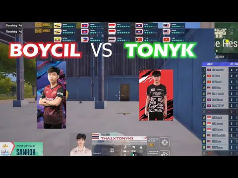 BOYCIL VS TONYK SOLO PUBG SEA GAMES - MATCH 1 SANHOK