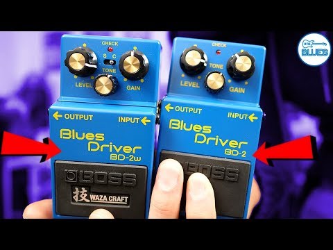 Boss BD-2W Blues Driver Waza Craft - Blue image 5
