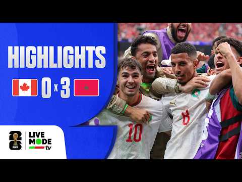 Canadá 0-3 Marrocos (WC 2026)