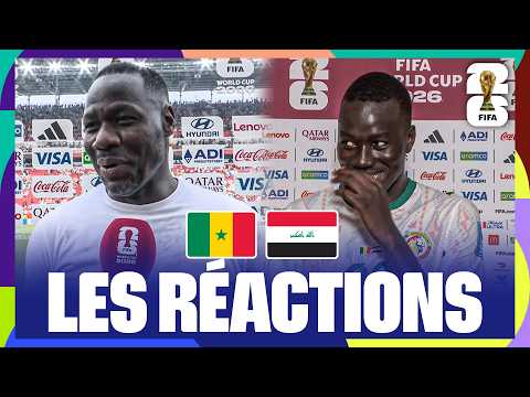 FIERTÉ, RIRES et JOIE... Les RÉACTIONS après SÉNÉGAL - IRAK !