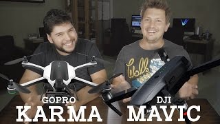 LANÇAMENTOS DJI MAVIC E GOPRO KARMA