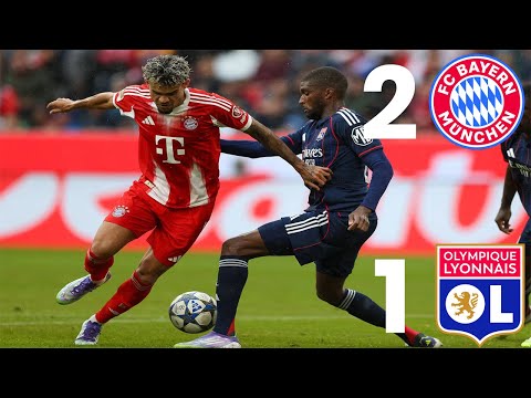 Bayern Munich vs Lyon 2‑1 | Extended Highlights & Goals | Preseason Friendly 2025