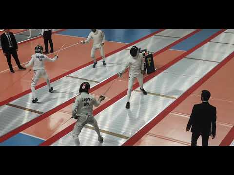 2023 UIPM U19 Pentathlon World Championships. Quinn Schulz - Finals Fencing round(1)