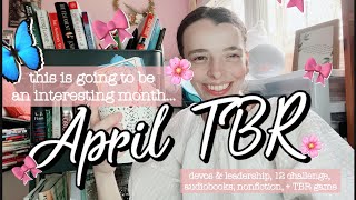 April Tbr Game & Hopefuls | Lots Of Thrillers + Bible Reading, Leadership, 12 Challenge, Etc