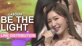 LABOUM - Be the Light [빛이 되어줘] (Line Distribution)