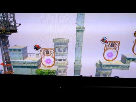 Sonic Generations Glitch - Classic Sonic in a Modern Wall