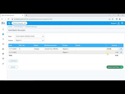 How to Record Daily Receipts in Bank