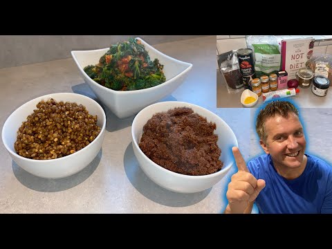 Ethiopian Teff & Black Lentils over Berbere Spiced Kale | Dr Greger Inspired Whole Food Plant Based
