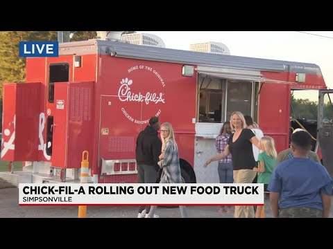 Chick-Fil-A reveals new food truck in Simpsonville