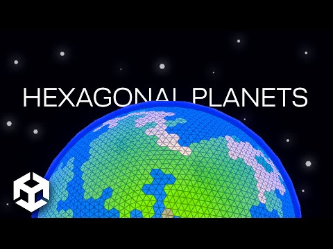 How I Made Hexagonal Planets in Unity