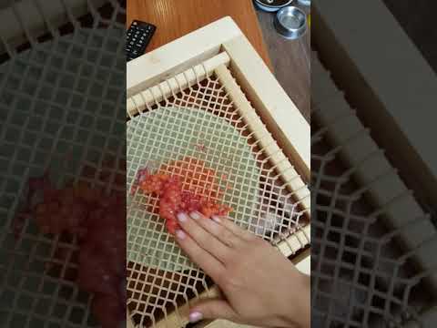 грохот для икры. как сделать грохотку для икры. сетка для икры. сито для икры. сетка для грохотки для икры.