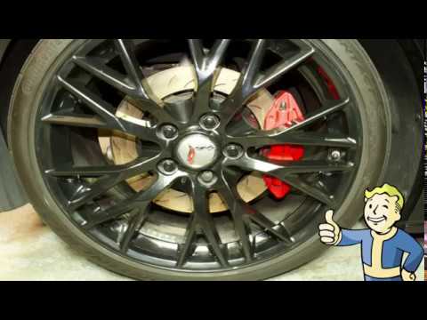 Polishing the C7's wheels