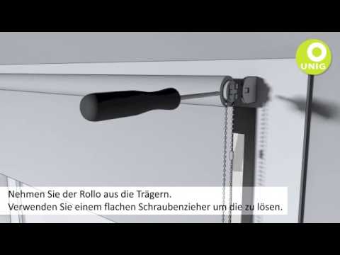 Rollos mit kette einstellen