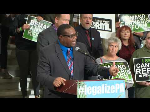 Gainey Rallies for Cannabis Reform