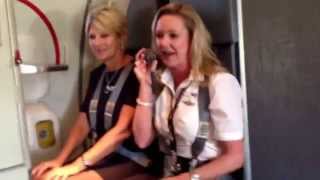 Hilarious SWA Flight Attendant- Come Fly with Me!!!!