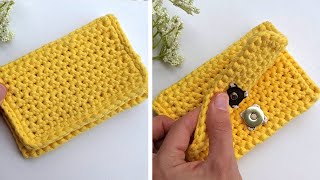 Crochet Narrow Wallet