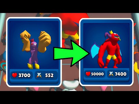 Merge ' Rainbow Friends 3D Run ' - Merge Simulator Battles ( PART - 06 ) BZ