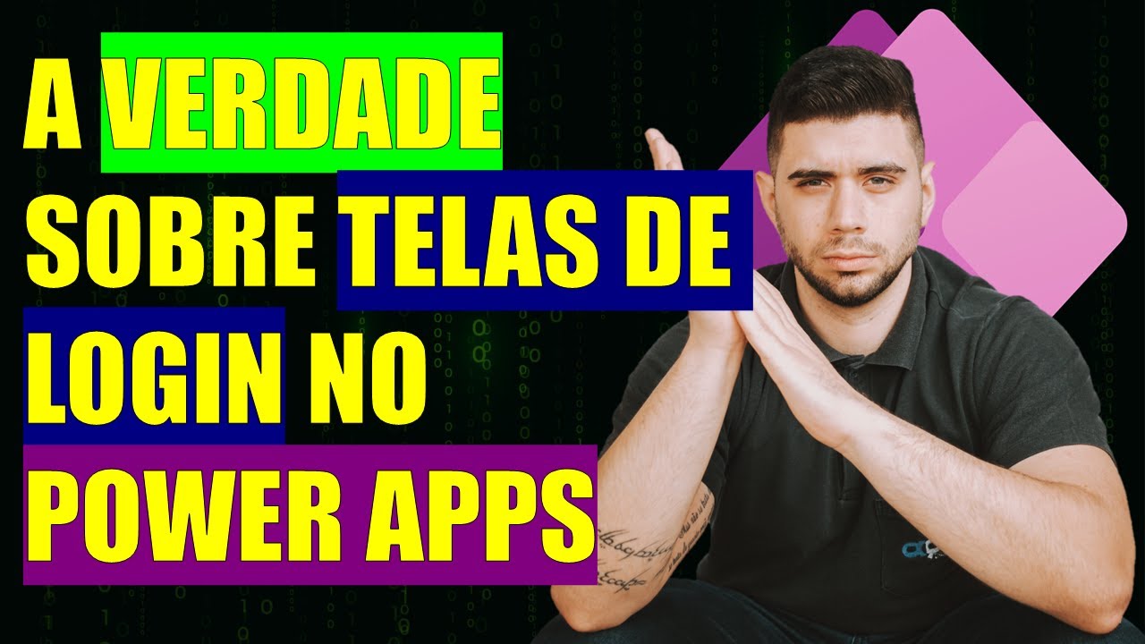 COMO CRIAR UMA TELA DE LOGIN NO POWER APPS - MÉTODO SIMPLES E QUE FUNCIONA