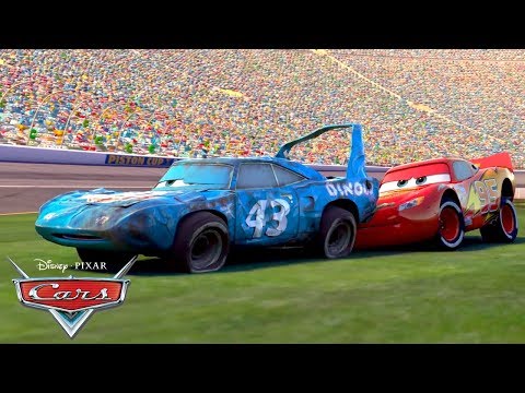 Lightning McQueen Helps The King! | Pixar Cars | @disneyjr