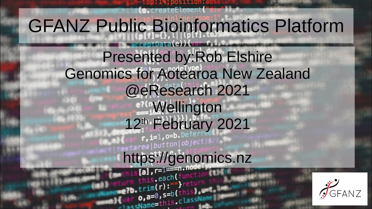 Public Bioinformatics Platform Demonstration