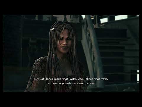 Kingdom Hearts 3 - The Caribbean: Tia Dalma Talks To Sora About Jack & Davey Jones Cutscene (2019)