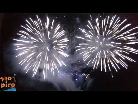 Arrivo del fercolo della Madonna della Scala in Piazza e spettacolo piromusicale ditta "Zio Piro".