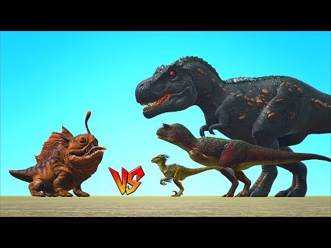 Ark Survival - GIANT BULBDOG vs RAPTOR/CARNO/TREX [Ep.145]
