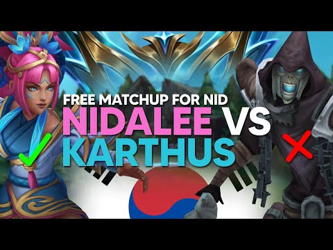 Nidalee vs Karthus Jungle - Full Matchup Breakdown & Educational Analysis - Challenger Korea