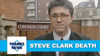 Steve Clark Found Dead at Chelsea Flat | Thames News Archive Footage
