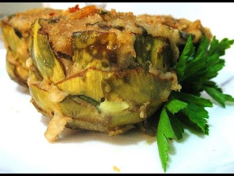 Siciliani Creativi - Carciofi ripieni alla siciliana: vegetariani e golosi - Stuffed artichokes