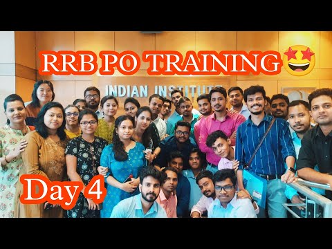RRB PO TRAINING🤩||DAY 4||3RD DAY OF TRAINING😊||FULL DAY VLOG😍|| #rrbpo #ibpspo #sbipo #trainingvlog