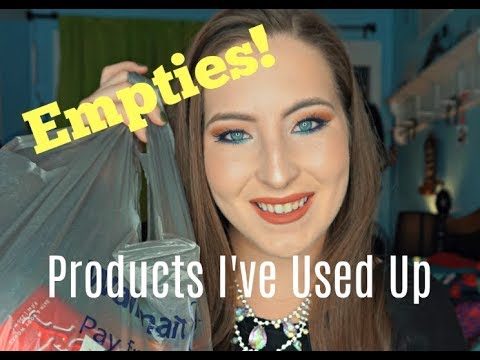 Empties #41 (December 2017) - Lots of Makeup & Declutters!