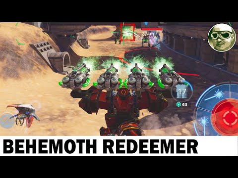 BEHEMOTH 4 REDEEMER MAX GAMEPLAY WAR ROBOTS REMASTERED