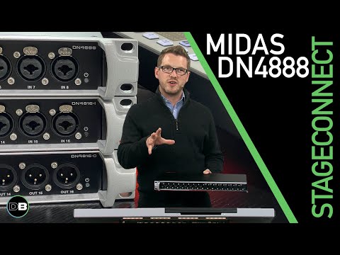 StageCONNECT - Midas DN4888 Setup with the Behringer Wing