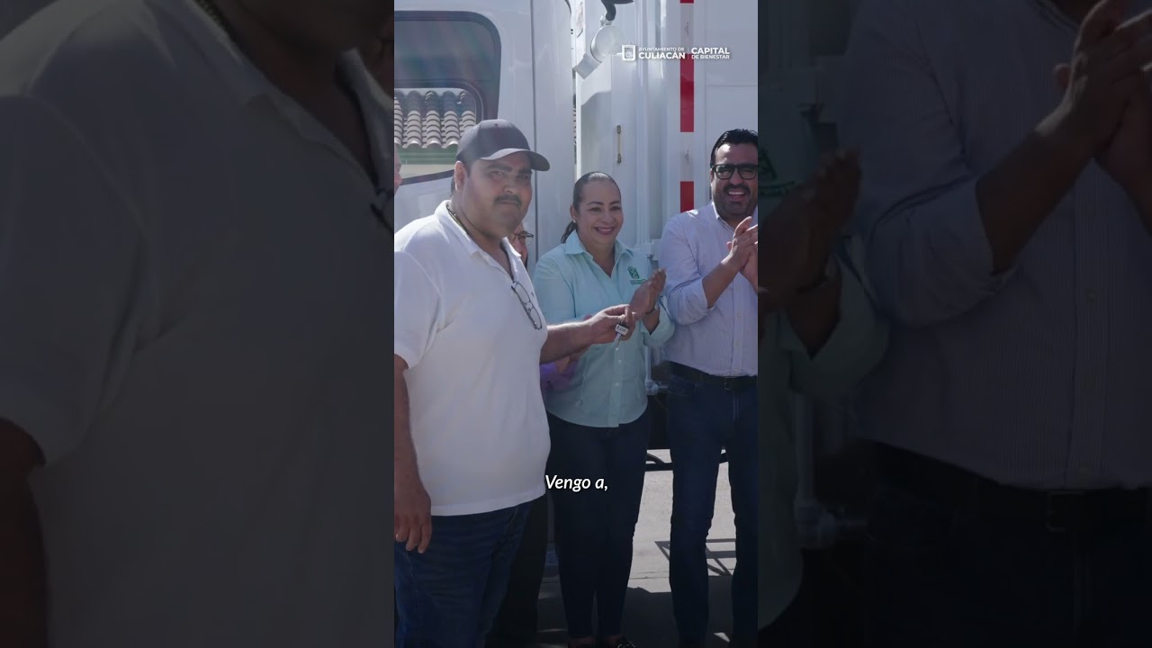 Entrega de camión recolector en Eldorado