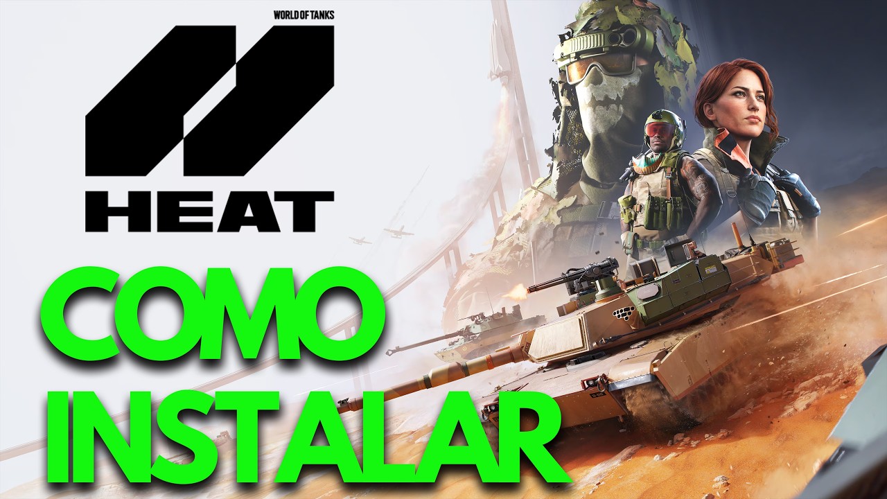 Como Descargar e Instalar World of Tanks Heat en PC🎮🔥