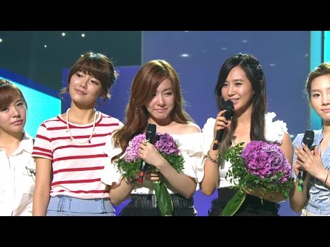 【TVPP】Yuri&Tiffany(SNSD) - Baby Baby (Goodbye Stage for MC), 베이비 베이비 @ Show Music Core Live