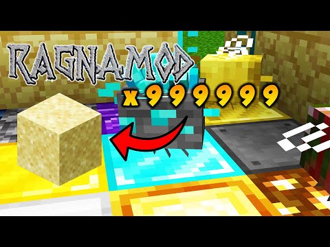 Minecraft Ragnamod Ep. 26 - THATS A LOT OF SAND